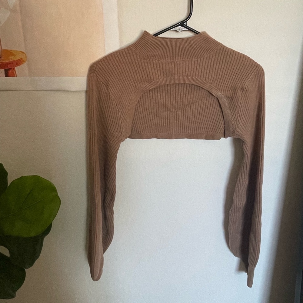 Shrug sweater
